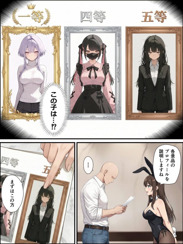 一獲千女〜女が当たる宝くじで一等を当てた男〜【片想いしていた同級生編】 006