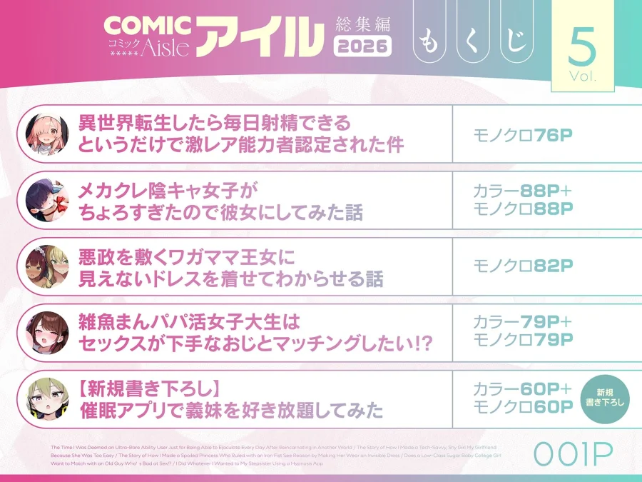 COMICアイル 総集編 vol.5 画像1