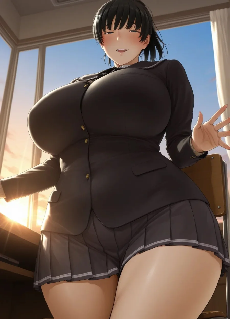 塚〇響 ムチムチな年上女性とお泊りえっち 画像2
