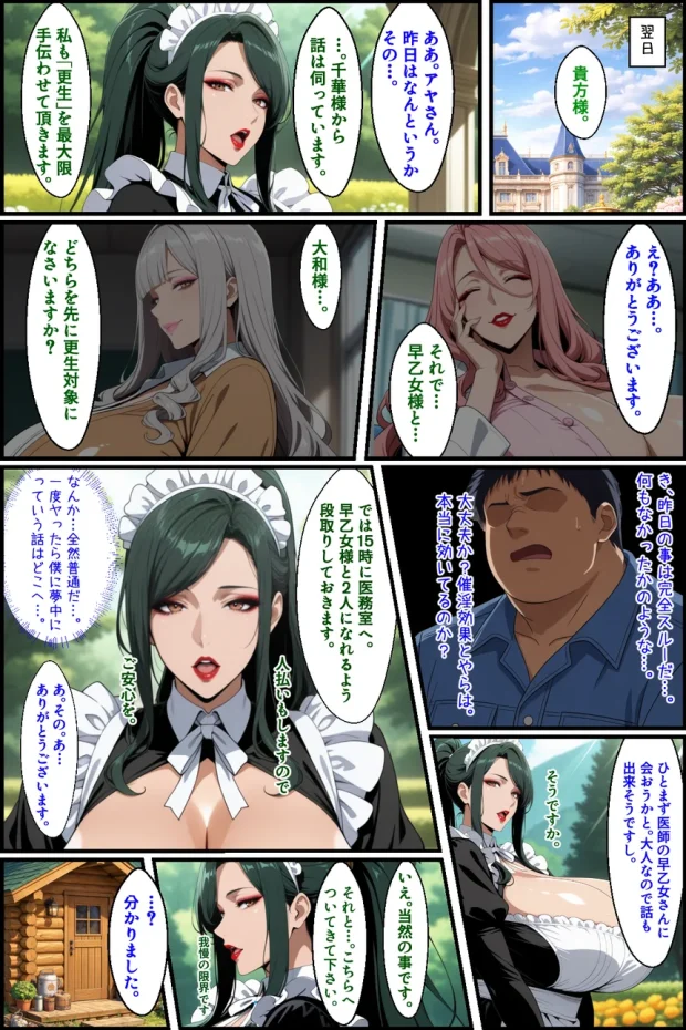 爆乳お嬢様もドスケベ熟女も特異体質で更生させる！学園長も先生もメイドも学園生も完堕ちさせてラブラブする話 016