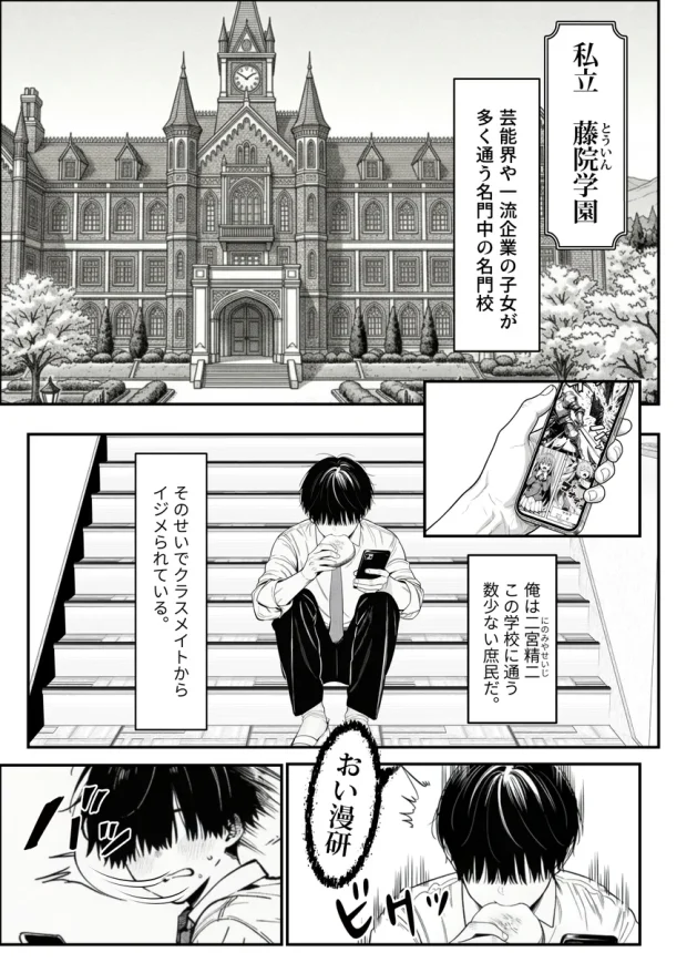 クラスでいじめられている俺、常識改変アプリで学園トップカーストの女子や女教師たちを俺専用の完全同意ハーレム中出し奴●に 001 クラスでいじめられている俺、常識改変アプリで学園トップカーストの女子や女教師たちを俺専用の完全同意ハーレム中出し奴●に 001
