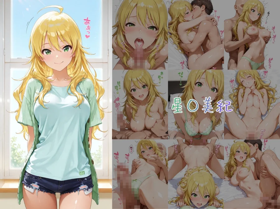 アイドルヌードコレクション 765プロオールスターズ Side-B 編（三〇あずさ/市〇貴音/我〇覇響/ 星〇美紀/荻〇雪穂/菊〇真/音〇小鳥） 画像1