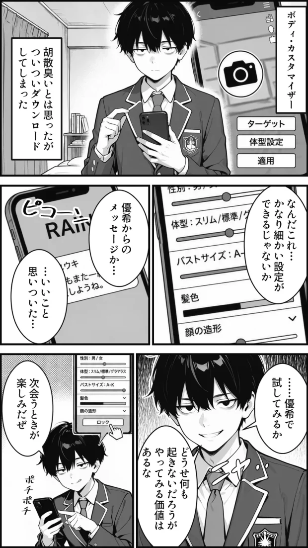 性転換アプリで幼馴染がTS激エロギャルになった話 〜オタクに優しいギャルがいなけりゃ作ればいい〜 005 性転換アプリで幼馴染がTS激エロギャルになった話 〜オタクに優しいギャルがいなけりゃ作ればいい〜 005