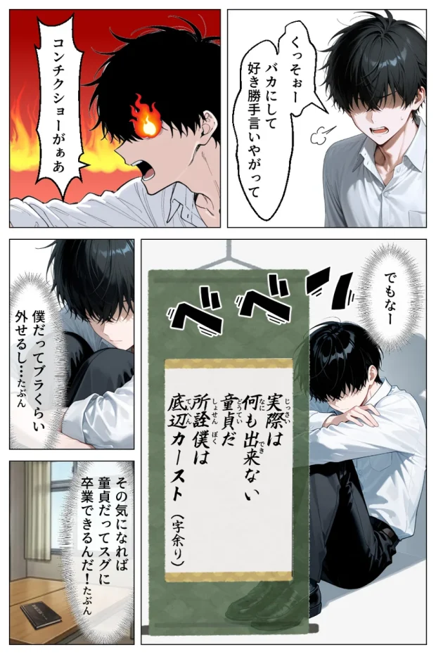 童貞の僕が催●ノートで一軍ギャルと3P？？絶頂生ハメSEXした話 011