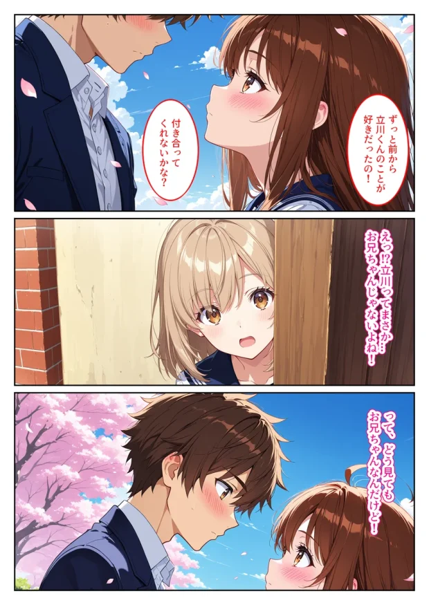 間違って媚薬を飲んで発情しちゃった爆乳妹が大好きな兄に中出しおねだりしてきた！ 006